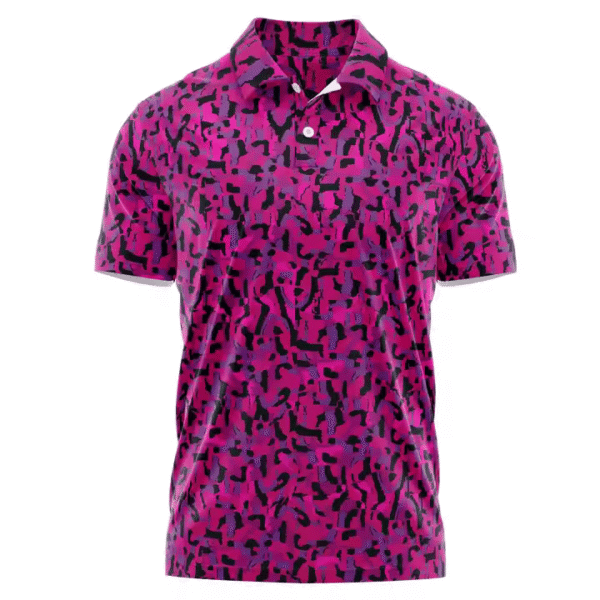 Men’s Printed Polo T-Shirt